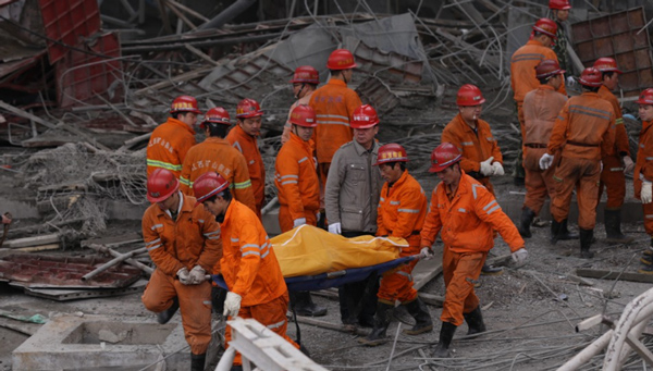 江西電廠坍塌事故已造成74人遇難